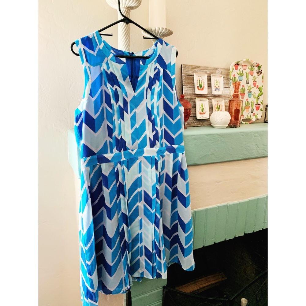 Halogen // Dress // Blue